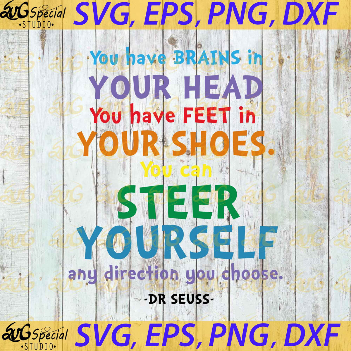 You have Brains in your head svg, Funny quoutes svg, Cricut File ...