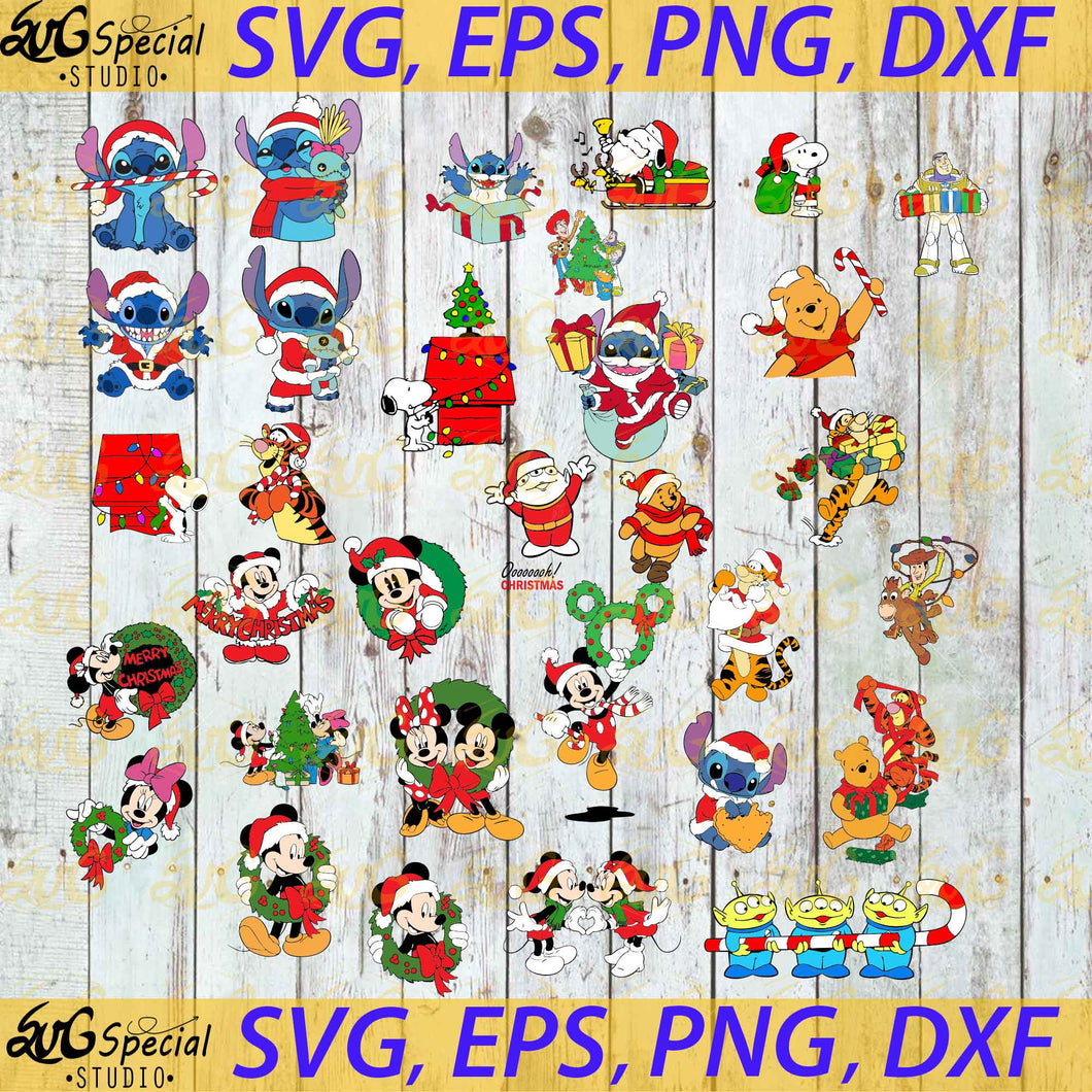 Mickey Svg, Minnie Svg, Stich Stich, Mickey Candy Svg, Cartoon svg, Disney Svg, Christmas Svg, Merry Christmas Svg, Bundle, Cricut File, Clip Art, Svg, Png, Eps, Dxf