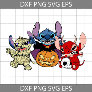 Stitch Pumpkin Halloween Svg, Disney halloween Svg, Halloween svg, Cricut file, clipart, svg, png, eps, dxf