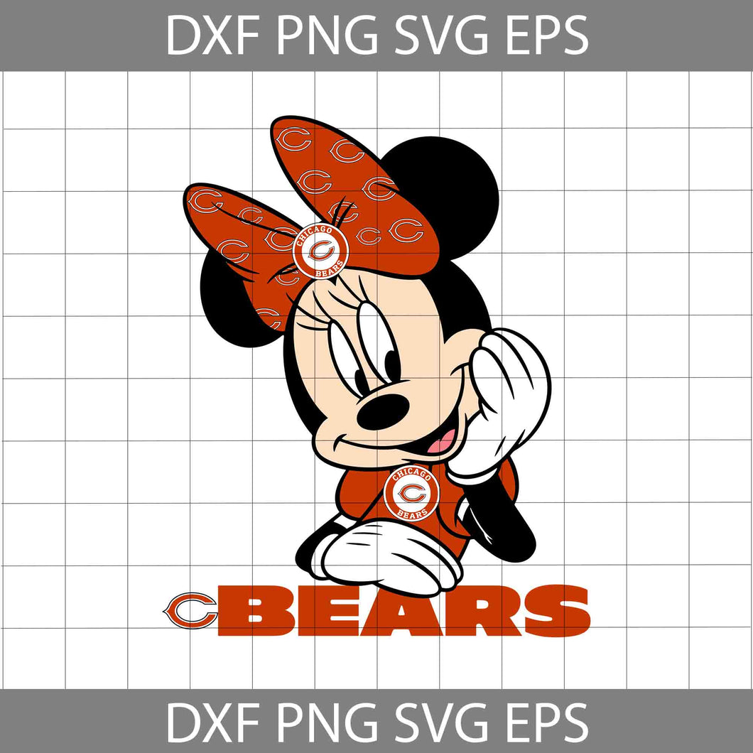 Minnie Loves Svg,Cricut File, Clipart, Svg, Png, Eps, Dxf