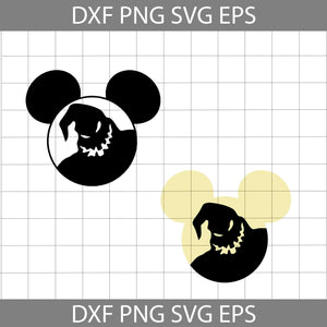 Oogie Boogie Mickey Mouse Ears Svg, Halloween Nightmare Before Christmas Svg, Halloween svg, cricut file, clipart, svg, png, eps, dxf