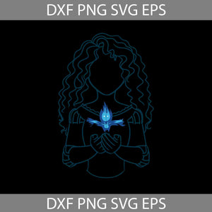 Merida Svg, Cartoon Svg, Cricut File, Clipart, Svg, Png, Eps, Dxf