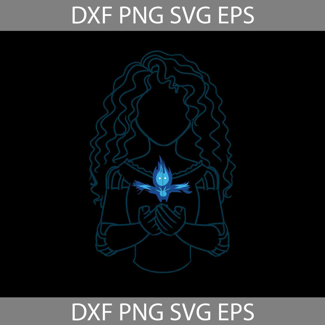 Merida Svg, Cartoon Svg, Cricut File, Clipart, Svg, Png, Eps, Dxf