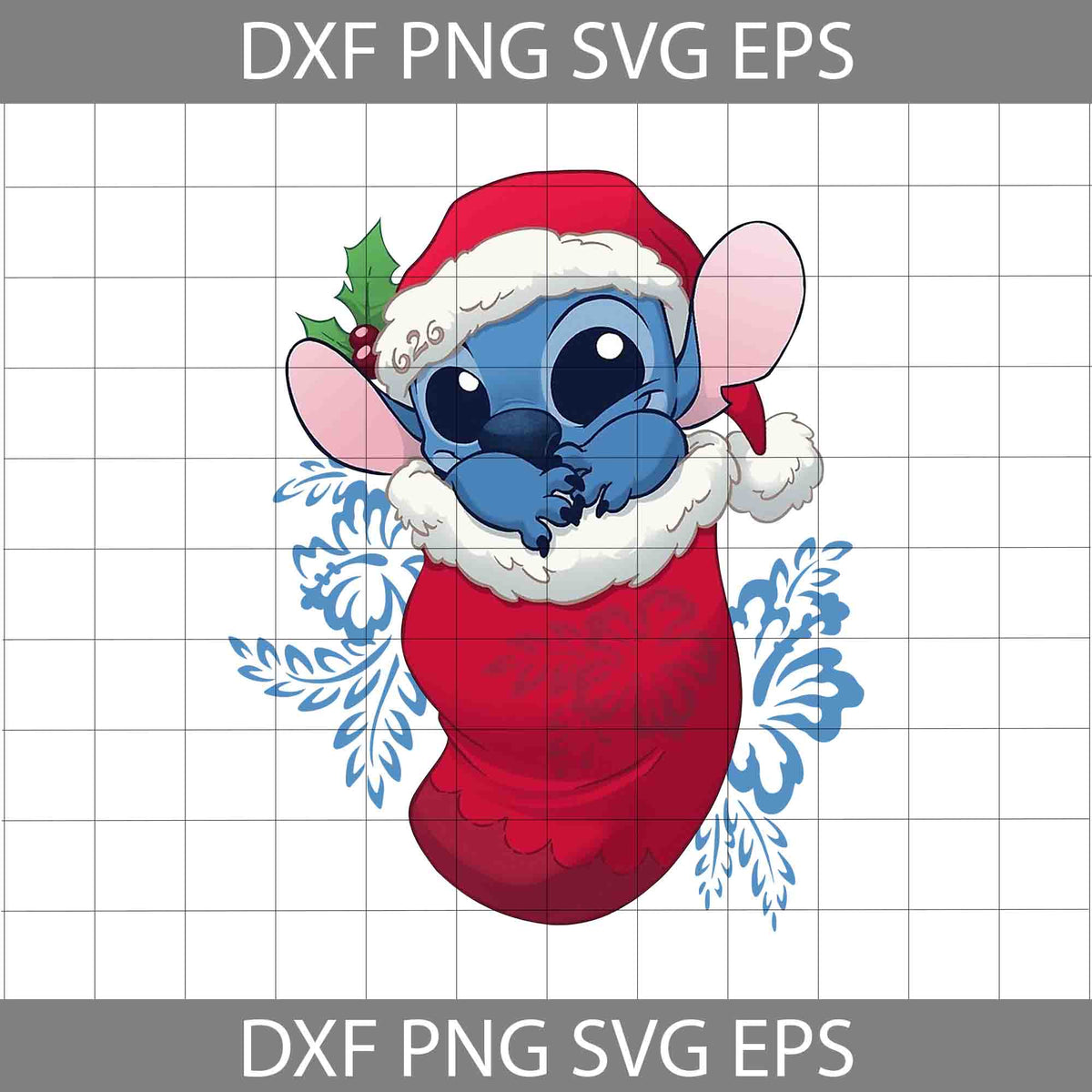 Stitch Santa Png, Lilo And Stitch Png, Cartoon Png, Christmas Png, Gift ...