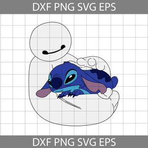 Baymax, Stitch Svg, Cartoon Svg, Cricut File, Clipart, Svg, Png, Eps, Dxf