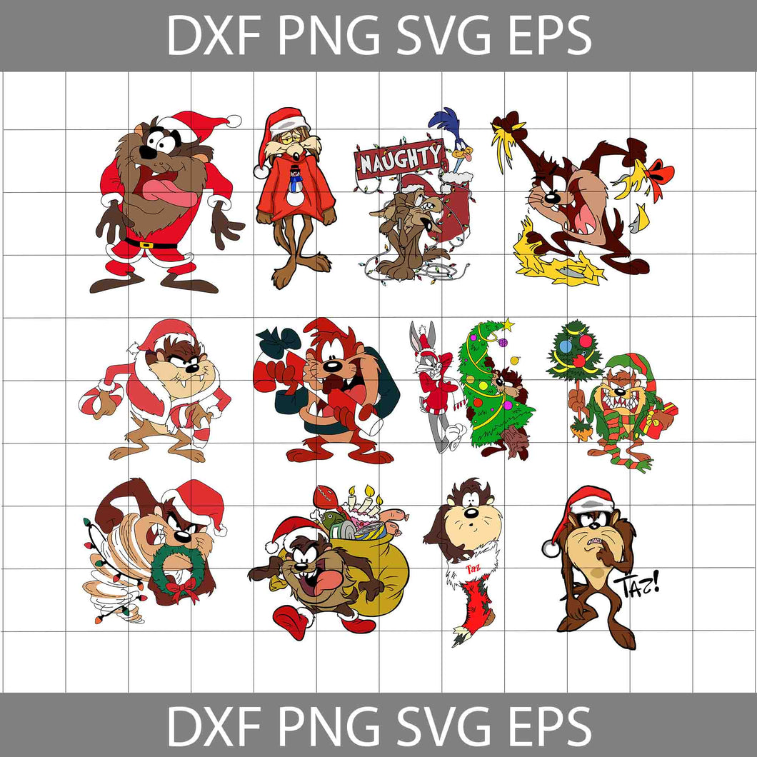 Dog Svg, Cartoon Svg, Bundle, Christmas Svg, Gift Svg, Cricut File, Clipart, Svg, Png, Eps, Dxf