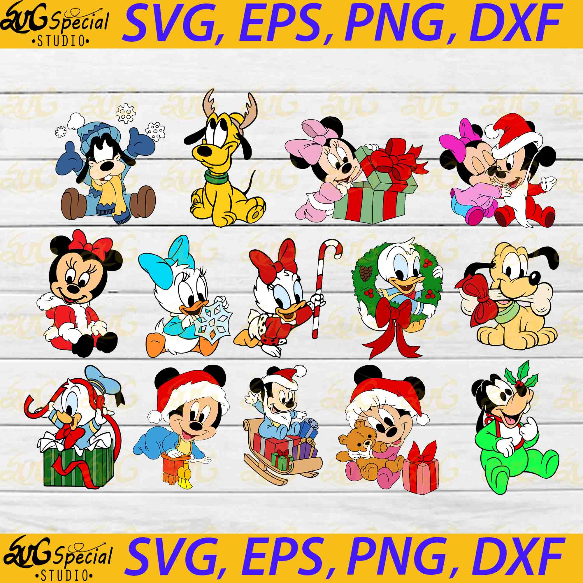Disney Mickey And Friends SVG, Disney Mickey And Friends Disney