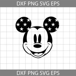 Mickey Stars Earns svg, Disney Mickey Mouse 4th Fourth of July svg, Independence day svg, bundle, cricut file, clipart, svg, png, eps, dxf