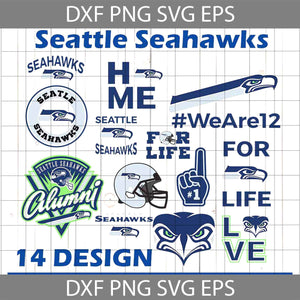 Seattle Seahawks Svg, Cricut file, clipart, bundle, Love football, love sport, football svg, NFL svg, png, eps, dxf