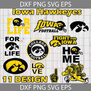 Iowa Hawkeyes svg, Cricut file, clipart, bundle, Love football, love sport, football svg, NFL svg, png, eps, dxf