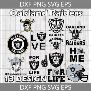 Oakland Raiders svg, Cricut file, clipart, bundle, Love football, love sport, football svg, NFL svg, png, eps, dxf