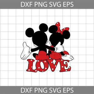 Mickey Valentines Day svg, disney valentine's day svg eps dxf png file,  digital download