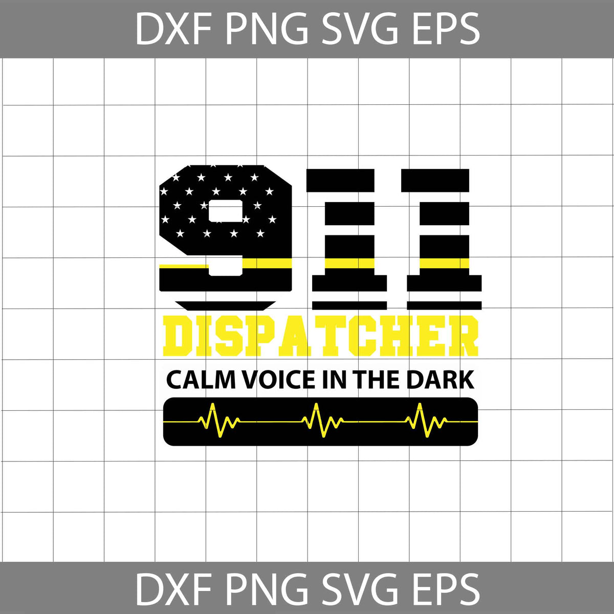 911 Svg, Dispatcher Svg, Job svg, cricut file, clipart, svg, png, eps ...