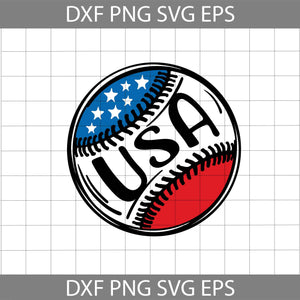 USA baseball patriotic svg, 4th Of July svg, America Svg, Cricut file, clipart, svg, png, eps, dxf