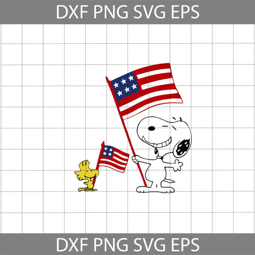 Snoopy Independence Day svg, 4th Of July svg, Independence Day svg, American flag svg, crciut file, clipart, svg, png, eps, dxf