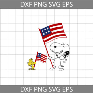 Snoopy Independence Day svg, 4th Of July svg, Independence Day svg, American flag svg, crciut file, clipart, svg, png, eps, dxf