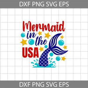 Mermaid in the USA svg, America svg, 4th of july svg, Independence day svg, cricut file, clipart, svg, png, eps, dxf