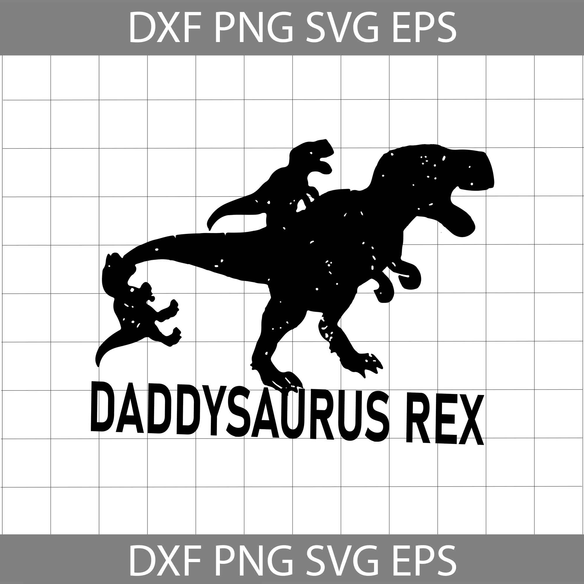 Papasaurus T-rex Father's Day Papa svg By ssflowerstore