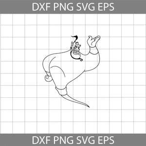 Aladdin svg, Genie svg, Funny svg, Disney svg, cricut file, clipart, svg, Png, eps, dxf