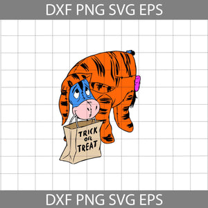 Trick Or Treat Svg, Eeyore Cosplay Svg, Winnie The Pooh Svg, Eeyore Cuties svg, Halloween svg, Halloween Gift svg, Cricut File, Clipart, svg, png, eps, dxf