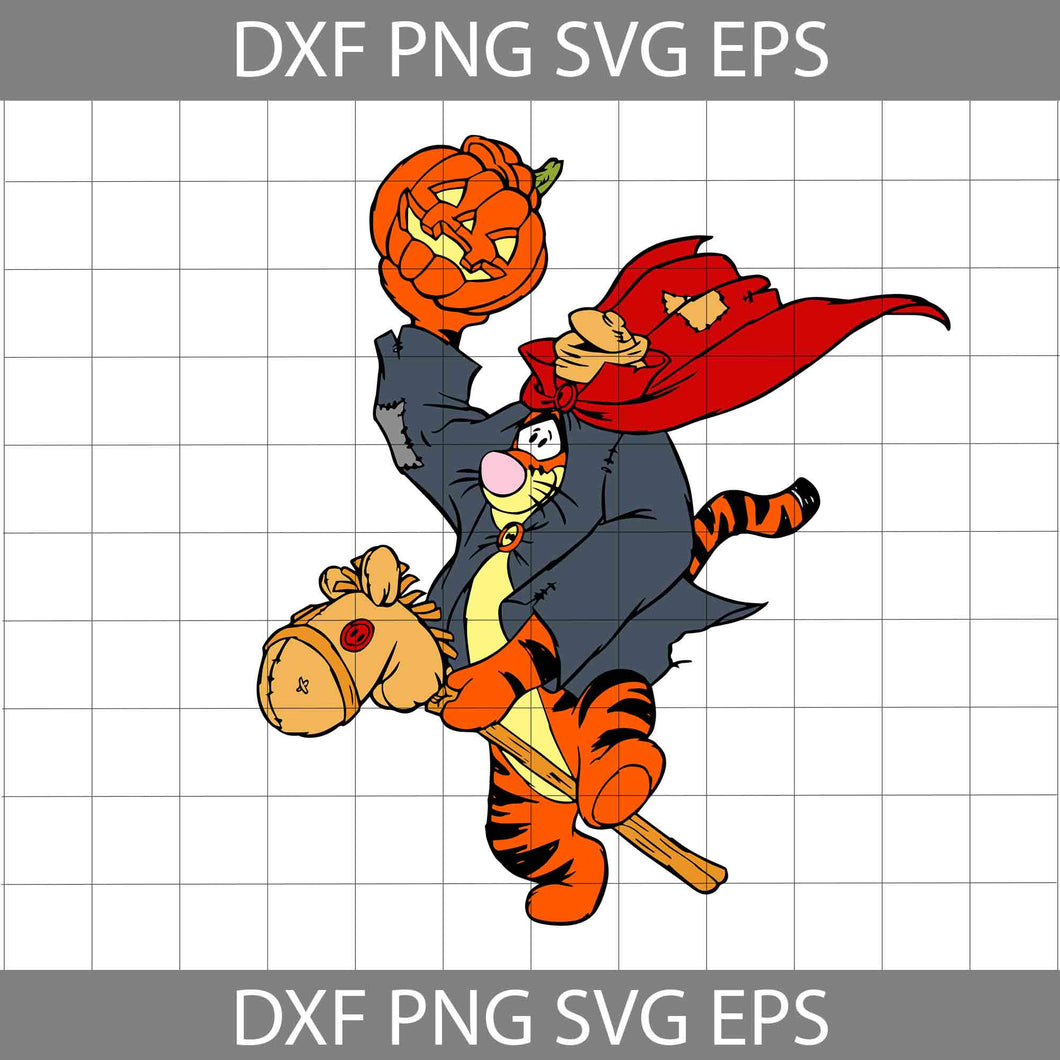 Tiger Cosplay Svg, Winnie The Pooh Svg, Tiger Cuties svg, Halloween svg, Halloween Gift svg, Cricut File, Clipart, svg, png, eps, dxf