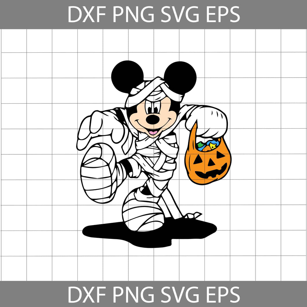 Mickey Pumpkin Svg, Mouse Cuties Svg, Halloween svg, Halloween Gift svg, Cricut File, Clipart, svg, png, eps, dxf