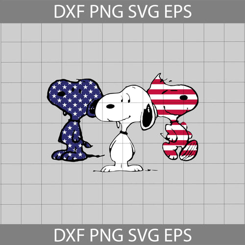 Independence day 4th of July Snoopy Svg, 4th of July Svg, America Svg, Cricut file, clipart, svg, png, eps, dxf