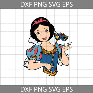 Snow white halloweeen mask svg, halloween svg, halloween gift svg, cricut file, clipart, svg, png, eps, dxf