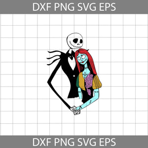 Jack And Sally Svg, Tim Burton Svg, Couple Halloween Svg, Halloween Svg, Halloween Gift Svgm Cricut File, Clipart, Svgs, Png, Eps, Dxf