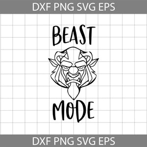 Beast mode svg, beauty and the beast svg, Disney Svg, Cricut File, clipart, svg, Png, Eps, Dxf