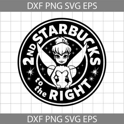 2nd Starbuck To the Right Svg, Peter pan Svg, Tinkerbell Svg, Birthday Svg, cricut file, clipart, svg, png, eps, dxf