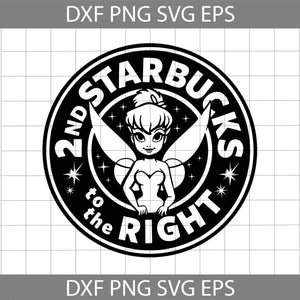 2nd Starbuck To the Right Svg, Peter pan Svg, Tinkerbell Svg, Birthday Svg, cricut file, clipart, svg, png, eps, dxf