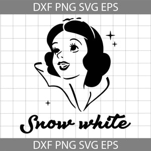 Snow white svg, Princess Svg, cricut file, clipart, svg, png, eps, dxf ...