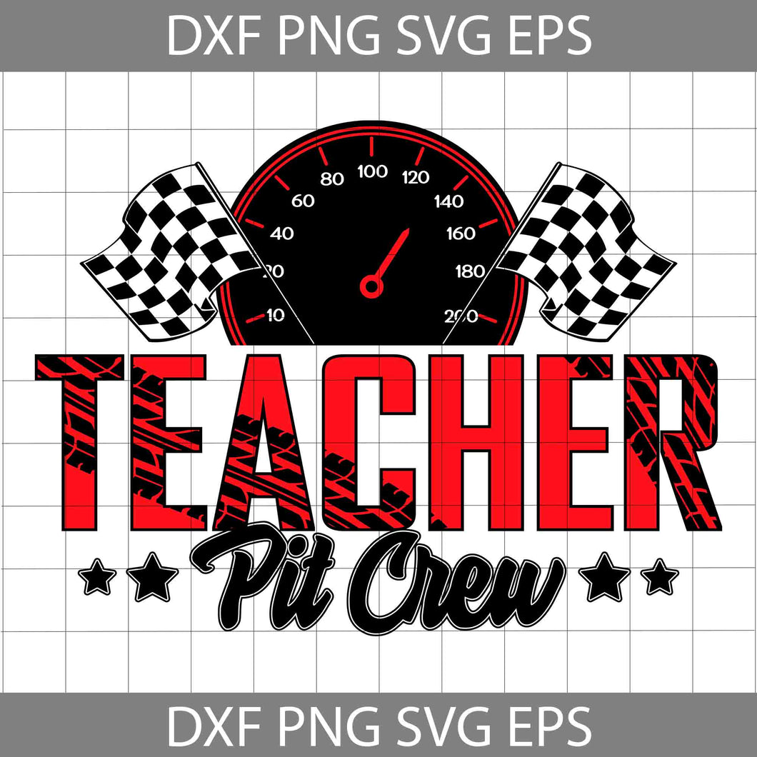 Teacher Pit Crew Svg, Race Car svg, Lightening Mcqueen Svg, Teacher svg, Back To School svg, cricut file, clipart, svg, png, eps, dxf