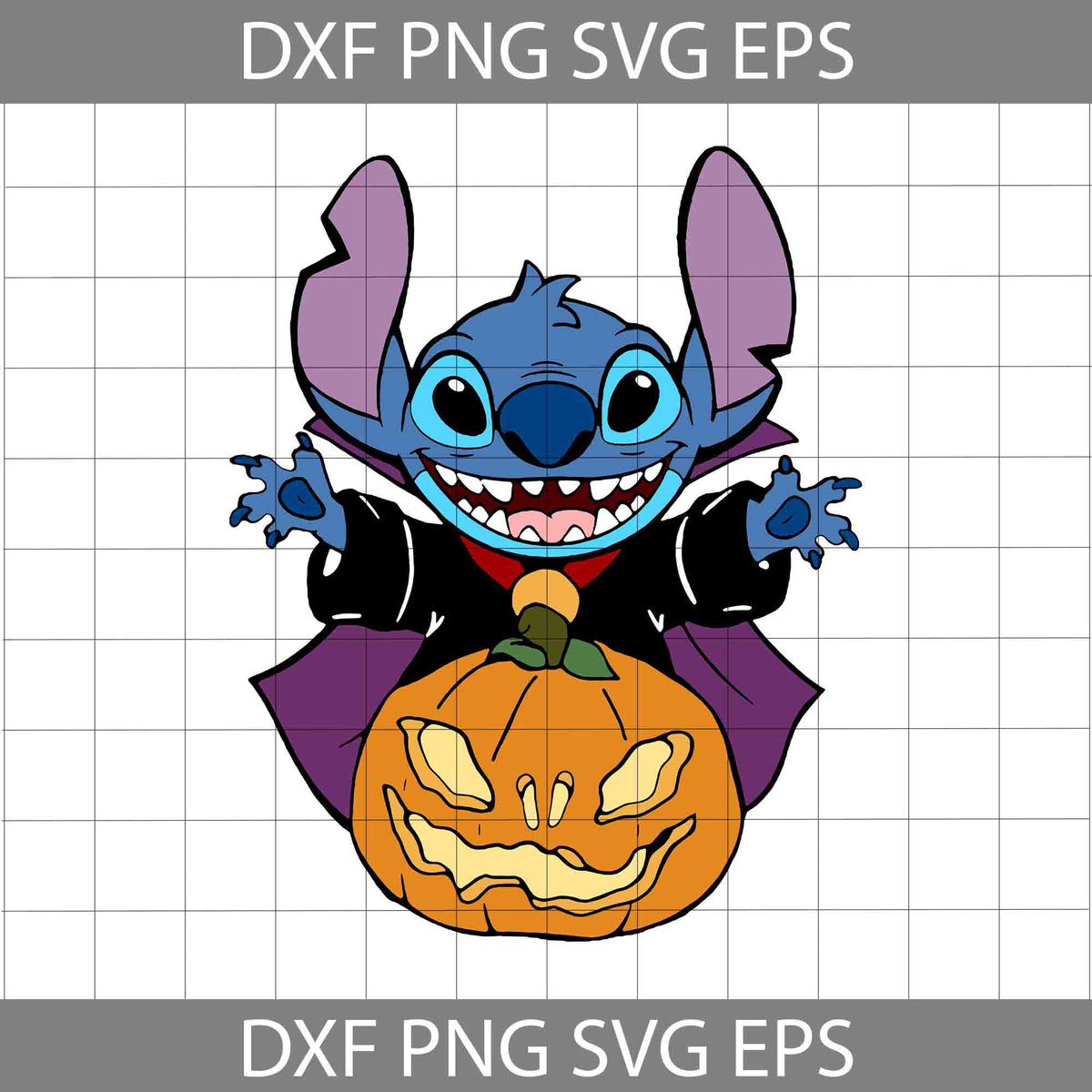 Dracula Stitch Svg, Stitch Svg, Halloween Svg, cricut File, Clipart ...