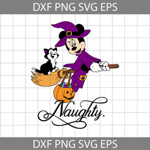Naughty, Mickey halloween Svg, Halloween Svg, Cricut file, Clipart, Svg, Png, Eps, Dxf