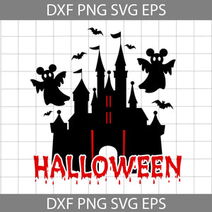 Disney world Halloween svg, Mickey Ghost svg, Disney Castle Svg, Halloween Svg, cricut File, Clipart, Svg, Png, Eps, Dxf