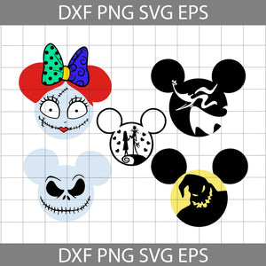 Halloween Mickey Mouse Head Svg, Halloween Disney svg, Halloween Svg, Bundle, cricut File, Clipart, Svg, Png, Eps, Dxf