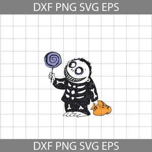 Trick Or TReat Svg, Shock Svg, Tim Burton Svg, Halloween Svg, Halloween Gift Svg, Cricut File, Clipart, Svgs, Png, Eps, Dxf