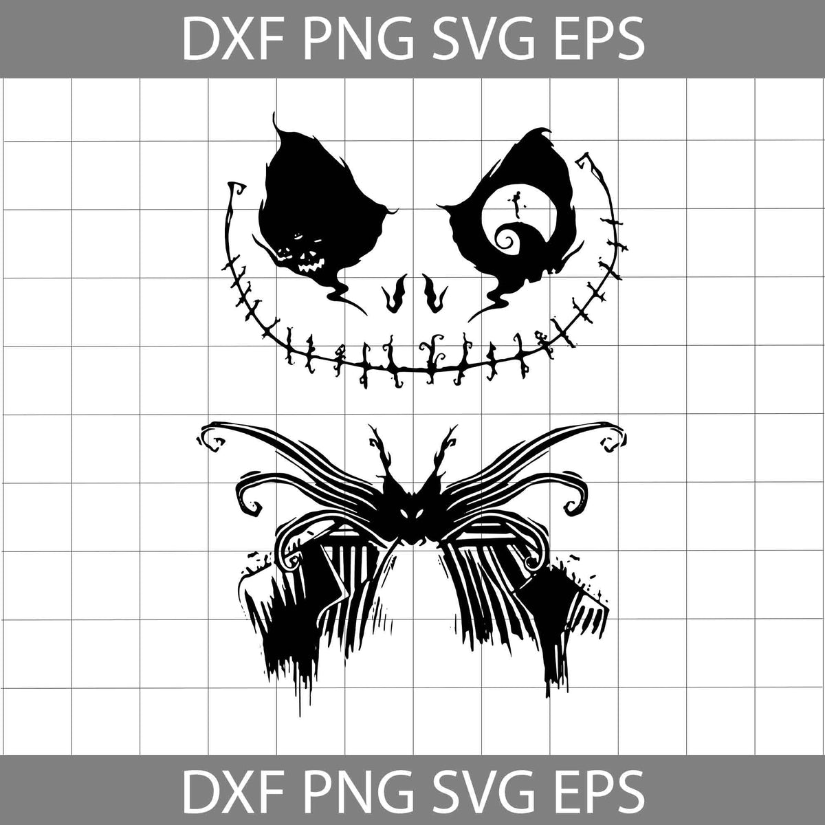 Jack Svg, Tim Burton svg, Halloween Svg, Halloween Gift Svg, Cricut ...