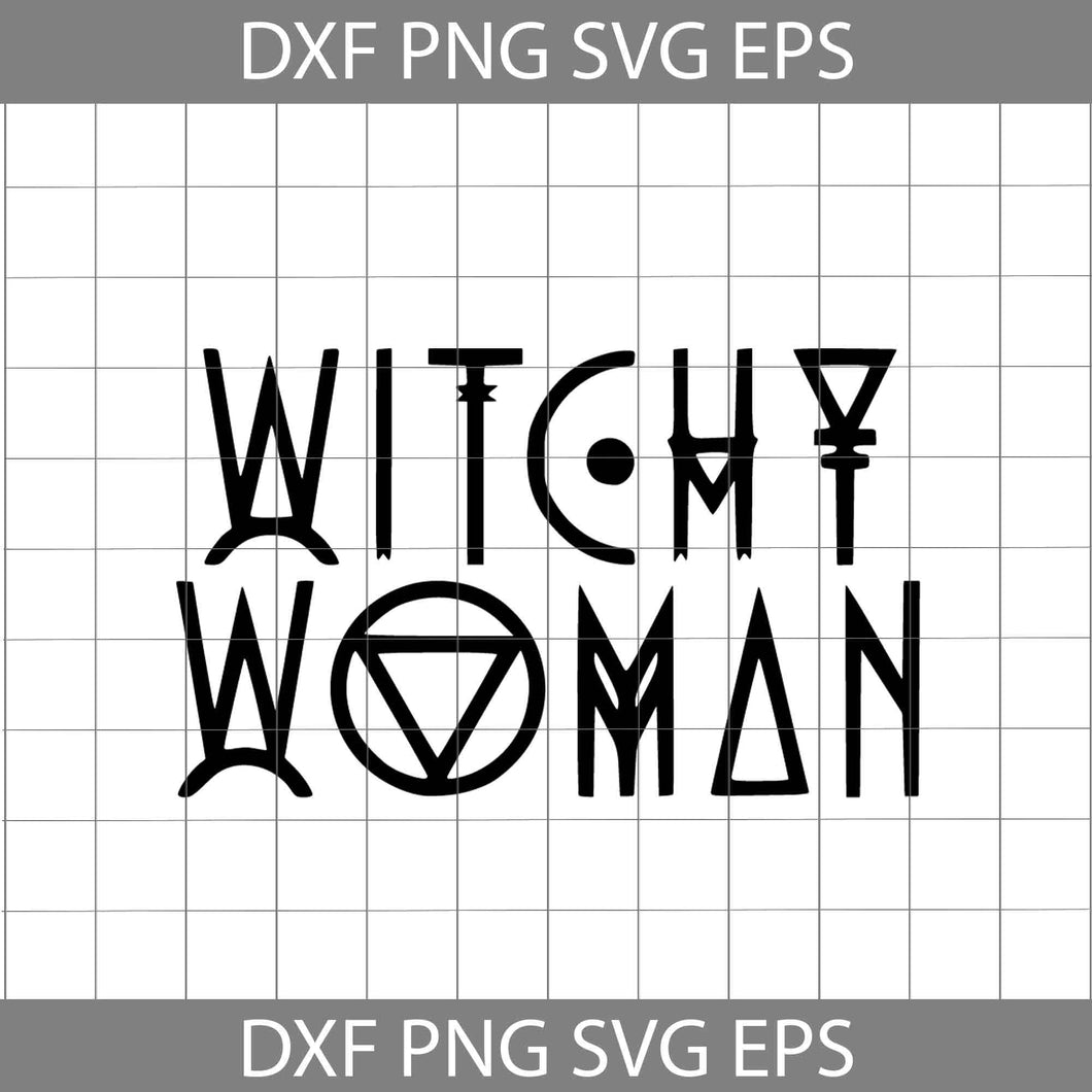 Witchy Woman Svg, Witch Svg, Halloween Svg, Halloween gift Svg, Cricut File, Clipart, Svg, Png, Eps, Dxf