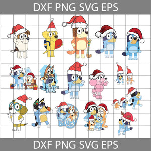 Santa svg, Bundle, cartoon Svg, Christmas Svg, Gift SVg, Cricut File, clipart, Svg, png, eps, dxf