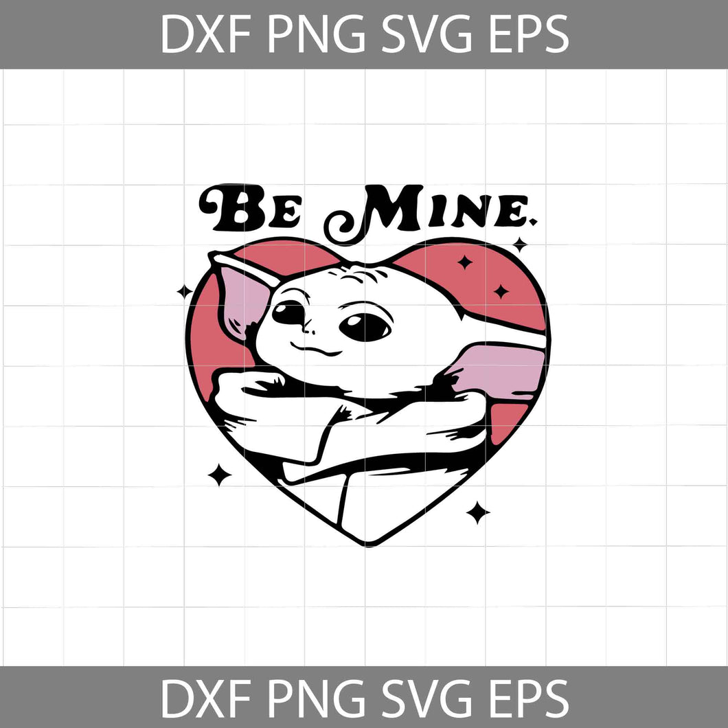 Be Mine Svg, Cartoon Svg, Valentine's day Svg, Gift Svg, Cricut File, Clipart, Svg, Png, Eps, Dxf