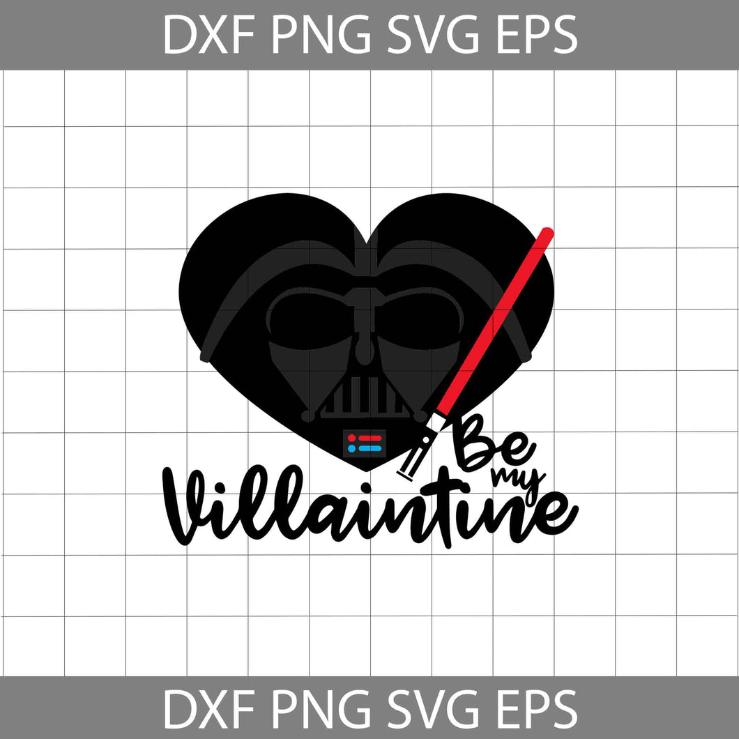 Be my Villaintine Svg, Cartoon Svg, Valentine's day Svg, Gift Svg, Cricut File, Clipart, Svg, Png, Eps, Dxf