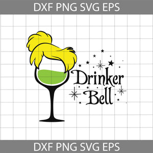 Drinker bell svg, Tinkerbell svg, Peter pan Svg, Disney svg, cricut file, clipart, svg, png, eps, dxf