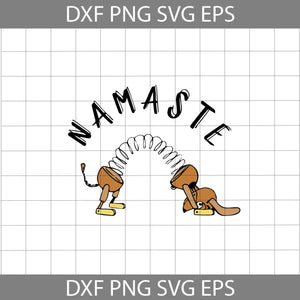 Slinky Dog Namaste Stretch Svg, Pixar Toy Story Svg, Disney Svg, Cricut File, Clipart, Svg, Png, Eps, Dxf