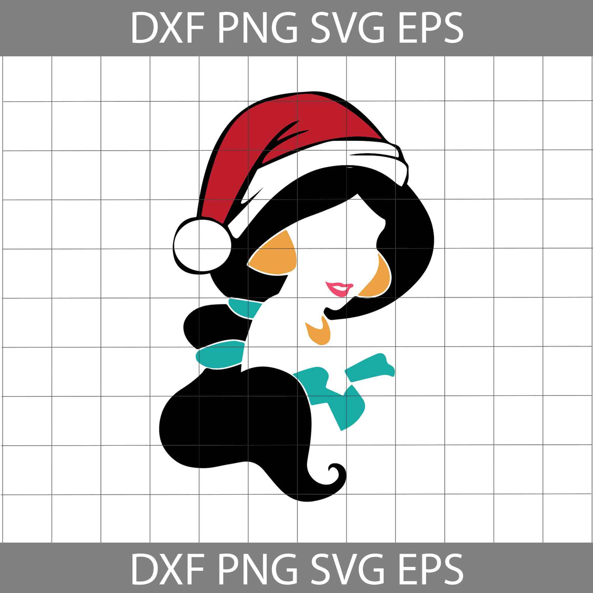 Jasmine Princess Svg, Cartoon Svg, Christmas Svg, Gift Svg, Cricut File ...