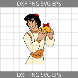 Aladdin Svg, Cartoon Svg, Christmas Svg, Gift Svg, Cricut File, Clipart, Svg, Png, Eps, Dxf