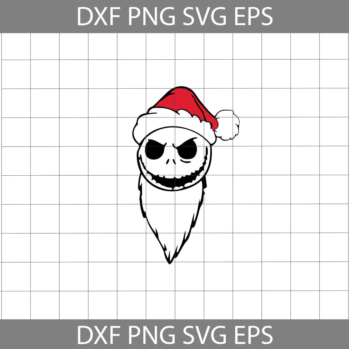 Jack Skellington Svg, Jack Santa Claus Svg, Christmas Svg, Gift Svg ...
