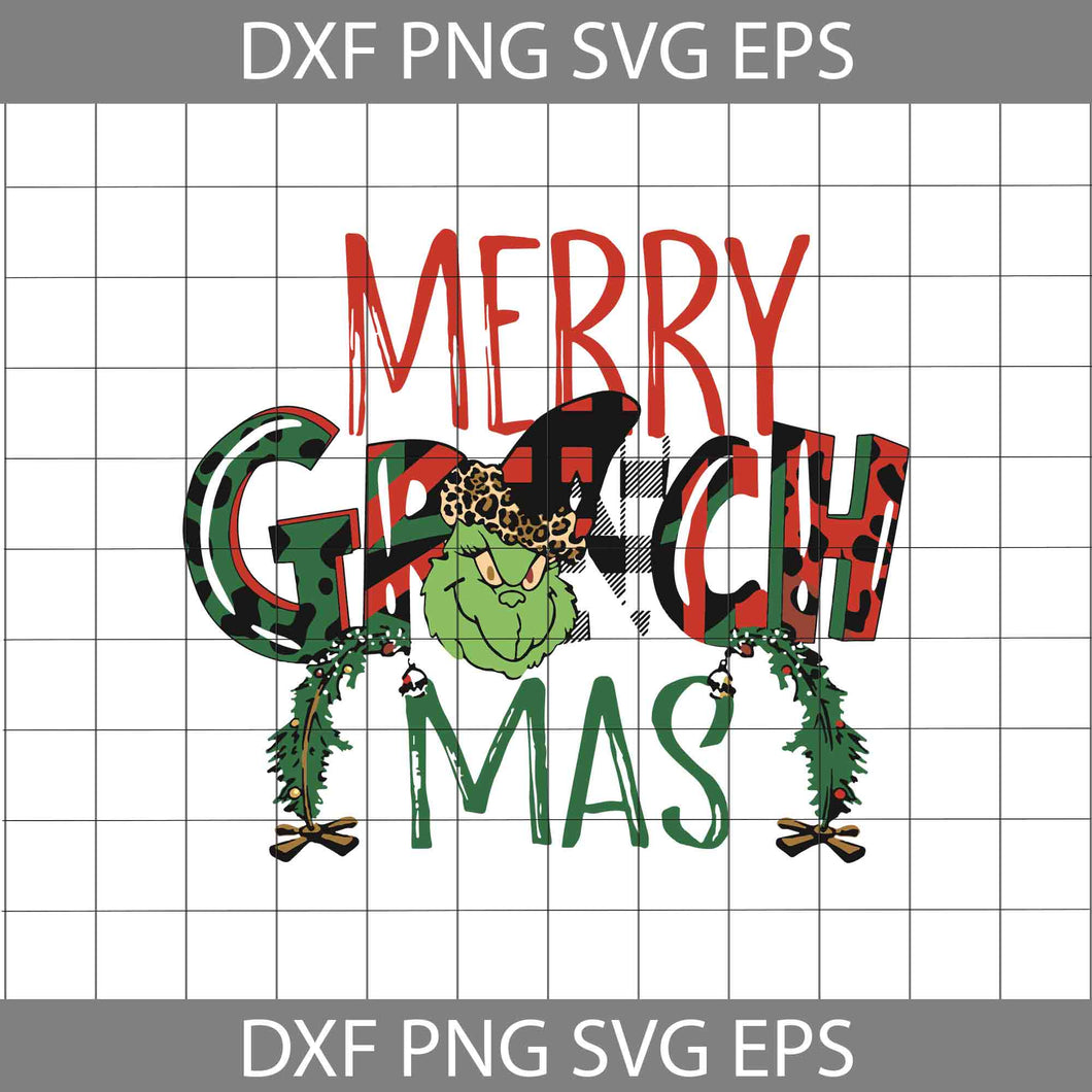 Merry  Svg, Cartoon Svg, Christmas Svg, Gift Svg, Cricut File, Clipart, Svg, Png, Eps, Dxf